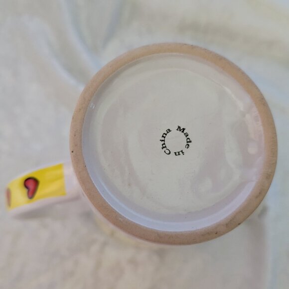 Chicago Luke-A-Tuke Coffee Tea Mug Hearts Skyline Tall 16 oz. Handled souvenir - Picture 5 of 5